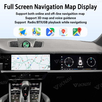 Autoradio Android double écran OLED 12,3 pouces pour Macan 2013-2017, CarPlay sans fil, écran partagé, processeur 8 cœurs, 8 Go + 128 Go, garantie 1 an