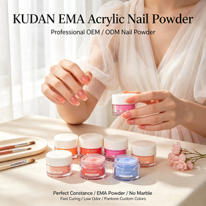 Polvo Acrílico <span class=keywords><strong>para</strong></span> Uñas EMA de Larga Duración KUDAN, Amplio Uso, Múltiples Efectos, Servicio OEM ODM Integral, Cumple con el Estándar REACH de la UE - Product Image 6
