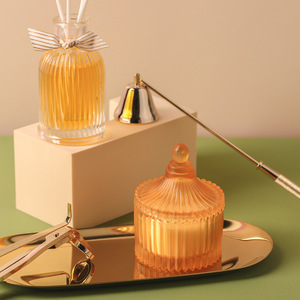 เทียนหอมทรงกระบอก ทำจากขี้ผึ้งถั่วเหลือง ไร้ควัน ตกแต่งบ้าน ของขวัญคริสต์มาส ของขวัญวันเกิด ของขวัญงานแต่งงาน - Product Image 4