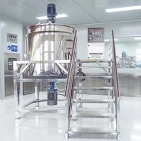Olla Mezcladora de Acero Inoxidable con Calefacción Eléctrica y Sistema de Pesaje para el Procesamiento Diario de Mezclas de Líquidos Químicos