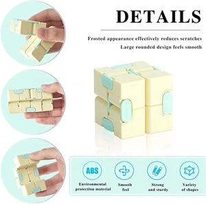 Đồ Chơi <span class=keywords><strong>Fidget</strong></span> 6 Màu Infinity <span class=keywords><strong>Cube</strong></span> Để Giảm Căng Thẳng Lo Âu Thích Hợp Cho Trẻ Em Đồ Chơi Giải Nén Khối Ma Thuật Vui Nhộn Dành Cho Người Lớn - Product Image 4