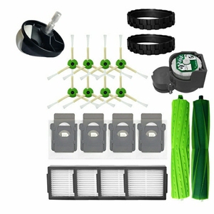 Pièces de rechange pour robots IRobots I7 I7 + E5 E6 <span class=keywords><strong>I3</strong></span> Brosses en caoutchouc Tampons de vadrouille Filtres Brosses latérales Sacs à poussière - Product Image 3
