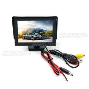 Monitor LCD de 4.3 Pulgadas para Auto con Visera Solar para Visualización de Imagen de Reversa - Product Image 1