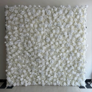 Paneles de Pared de Flores Artificiales 5D/3D, Lujosos y Hermosos, Decoración de 8 pies x 8 pies para Bodas, Fiestas y Hogar - Product Image 4