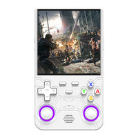 Console de jeu portable LR R36 Ultra Retro avec écran de 4,0 pouces 720x720, communication Wi-Fi, 64 Go, plus de 20 000 jeux classiques intégrés, système d'exploitation AK