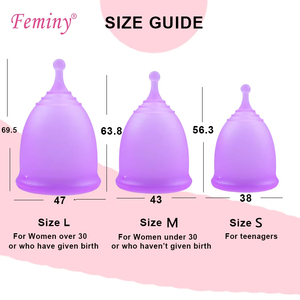 Copa Menstrual Ecológica Reutilizable al por Mayor, Copa Menstrual <span class=keywords><strong>Intimina</strong></span> de Silicona Médica - Product Image 3
