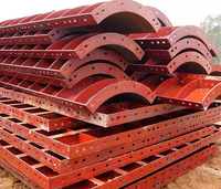 Système de coffrage en panneaux pour colonnes en béton, coffrage métallique pour murs en béton, coffrage personnalisé en béton pour la construction