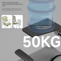 Chaise de conférence ergonomique en maille avec accoudoirs réglables, soutien lombaire et siège en mousse haute élasticité – Prix de gros