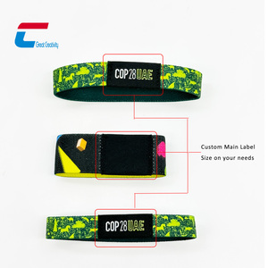 Privé Personnalisé Nfc Bracelet Réutilisable Élastique Nfc Bracelet Tissé Bracelet Nfc Rfid Carte En Bois Bracelet - Product Image 3