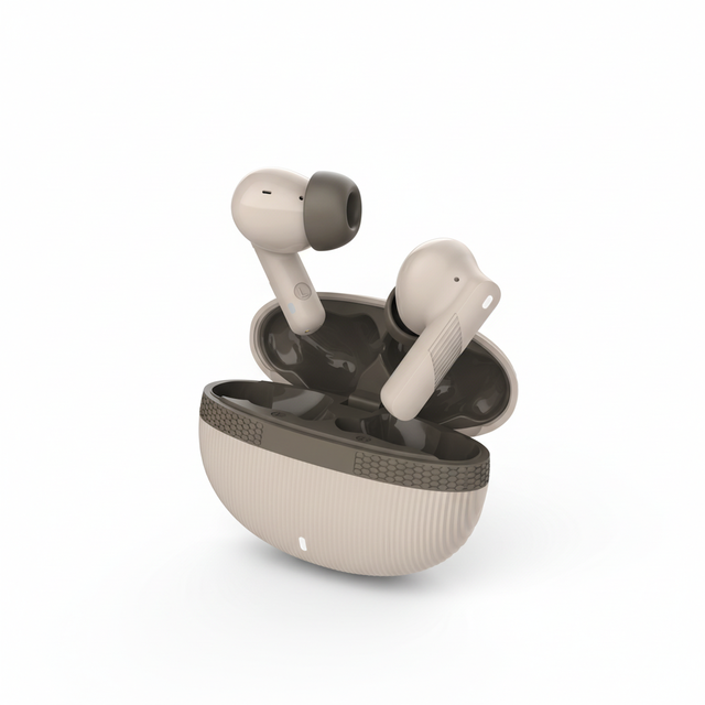 New Style TWS Earphones ENC Noise Cancelling Earbuds V5.4 Dual Pairing HIFI Sound Gamer Headphones