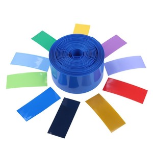 Tubo Termocontraíble Azul para Batería de Litio 18650, 20~600 mm, Certificado ROHS/REACH, Película Retráctil de PVC, Accesorios - Product Image 3