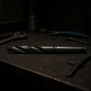 Fervi Tapered Shank Twist <b>Drill</b> <b>Bit</b> 10mm For Metal Drilling - Product Image 3