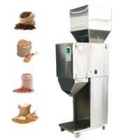 Machine de remplissage et de pesage automatique intelligente pour grains de café, riz, farine, épices, particules, granulés et poudres, 10-500g