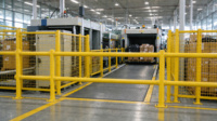 Clôture en fibre de verre GRP, résistante à la rouille et aux intempéries, pour enclos de bétail, volailles, fermes et vergers, service OEM