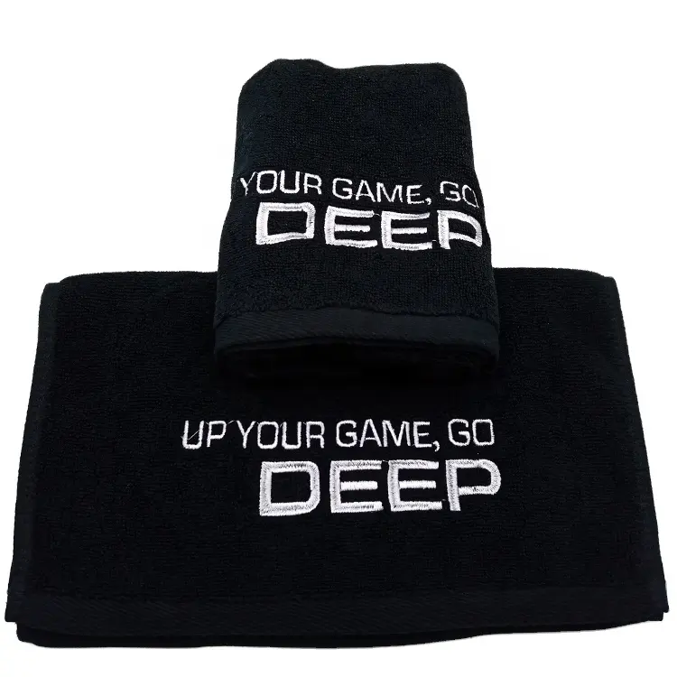 High Quality Custom Design Embroidered Sports Towel 100% Cotton Towel for bath and face