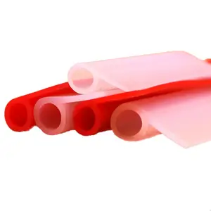 extruded silicone rubber material P shape gasket for food machine