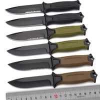 Explorer II Cuchillo de Bolsillo de Combate de Alta Calidad con Hoja y Mango de Acero Inoxidable, Borde Recto, Personalizable ODM/OEM, Industrial, DIY