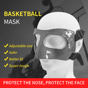 Thiết kế mới bóng rổ mặt mũi bảo vệ thể thao mặt bảo vệ cho Karate Đào Tạo - Product Image 2
