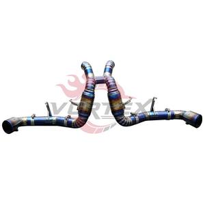 Tubo de Escape Recto de Titanio Vortex, Tubo en X, Escape Medio para McLaren 570S 570GT 540C 3.8L 2015-2023, Estilo de Pista sin Válvulas - Product Image 3
