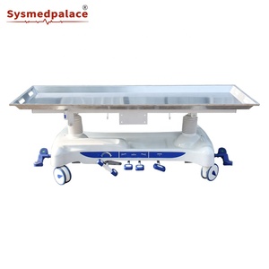 कोण टिल्टिंग फ़ंक्शन के साथ हाइड्रोलिक लिफ्ट ट्रक, मोर्चरी उठाने वाली ट्रॉली - Product Image 4