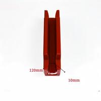 Convient aux accessoires d'ascenseur, patins de guidage de cabine d'ascenseur LUB121K de 16 mm et 10 mm, et patins de guidage de rail principal