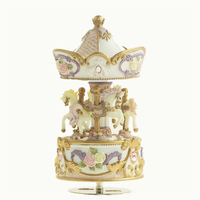 Carrousel exquis boîte à musique objets décoratifs petite amie cadeau nouveauté cadeaux