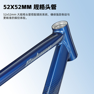 Bolany Road <b>Bike</b> <b>Frame</b> FM550 Model 6061 Aluminum Alloy 700c Lightweight Disc Brakes - Product Image 2