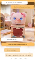 Robot interactif en peluche AI, jouet parlant pour enfants avec apprentissage éducatif, récit d'histoires, voix et jeu de compagnie
