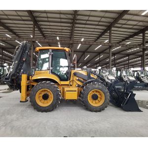 Excavadora retroexcavadora profesional de servicio pesado 4x4 mini con certificado CE - Product Image 4