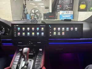 نظام أندرويد بشاشة كبيرة ، نظام ملاحة بشاشة كبيرة ، تحكم مركزي لـ Porsche Cayenna-way ضمان لمدة سنة واحدة - Product Image 5