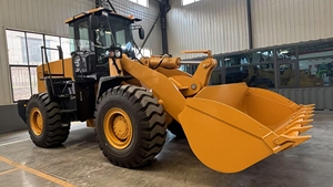 Mini Wheel Loader Produsen  Bersertifikasi CE Kapasitas 5 Ton Komponen Esensial Wheel Loader Pertanian 4 Roda - Product Image 4