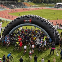 Arche gonflable géante personnalisée avec logo, pour départ/arrivée de course, publicité, modèle gonflable pour compétitions sportives/événements cyclistes