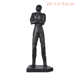 Bắc Âu Nhà Mosaic Tóm Tắt Thiên Thần Điêu Khắc Đồ Trang Trí Nhựa Động Vật Bức Tượng Cho Nhà Giáng Sinh Trang Trí Thủ Công Phong Cách Nghệ Thuật - Product Image 6