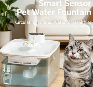 <span class=keywords><strong>Fontaine</strong></span> à eau intelligente pour animaux de compagnie, 3,2 litres, translucide, écologique, en ABS, distributeur de <span class=keywords><strong>boisson</strong></span> pour chat et chien, rechargeable, sans fil, filtrée - Product Image 6