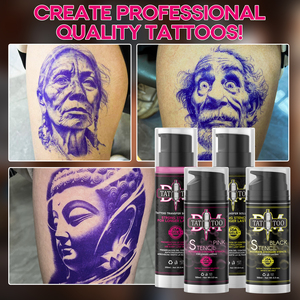 DM Premium Gel de transfert de <span class=keywords><strong>pochoir</strong></span> de tatouage professionnel longue duré<span class=keywords><strong>e</strong></span> <span class=keywords><strong>pochoir</strong></span> de tatouage trucs pour pochoirs clairs crème de transfert de tatouage - Product Image 6