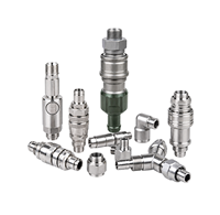 Connecteur de refroidissement liquide usiné sur tour CNC sur mesure, pièces de tournage de précision en aluminium et cuivre, composants EDM à fil