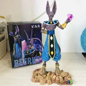 โมเดลอนิเมะ Super Saiyan WS God Beerus Figues ขนาด30ซม.,ฟิกเกอร์โมเดลตุ๊กตา PVC แอคชั่นฟิกเกอร์สำหรับให้เป็นของขวัญ