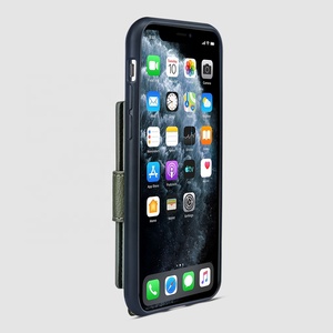 De moda Honda de Metal cadena larga verde oscuro bolso Cartera de cuero funda para teléfono móvil para iPhone 11 Pro Max - Product Image 4