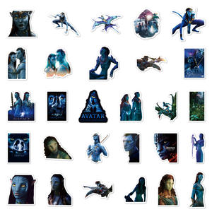 50 unids/bolsa película <span class=keywords><strong>Avatar</strong></span> pegatina pegatinas de vinilo impermeables calcomanías para Notebook coches de juguete pegatinas de motocicleta - Product Image 3