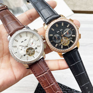 นาฬิกาข้อมือผู้ชายหรูหราสั่งทำพิเศษ ตัวเรือนสแตนเลสสตีล หน้าปัดแซฟไฟร์เรืองแสง พร้อมปฏิทิน กันน้ำ ระบบอัตโนมัติ - Product Image 3