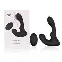 Télécommande sans fil Bouchon anal étanche Vibrateur en silicone Vibrateur puissant pour la prostate Masturbateur