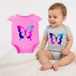 Combinaison Bébé Unisexe en Coton Biologique 100% Respirante Anti-Bactérienne Style Vintage Écologique pour Nouveau-né – Vente en Gros OEM - Product Image 3