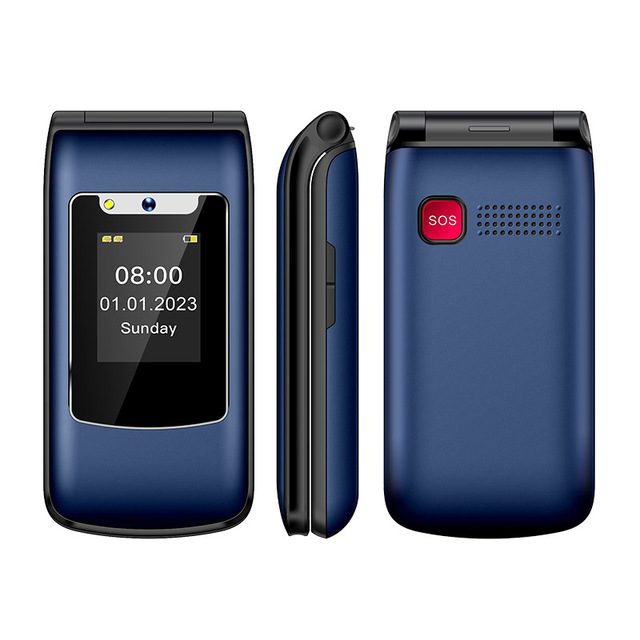4G Volte Big Fonts SOS Emergency Call Elderly Flip Phone
