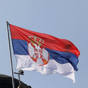 <span class=keywords><strong>Bandera</strong></span> de <span class=keywords><strong>Serbia</strong></span> para el Campeonato Europeo, 90x150cm, para Exteriores, Decoración Nacional <span class=keywords><strong>Serbia</strong></span>, Impermeable, para Deportes - Product Image 2