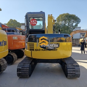 Excavatrice compacte Komatsu de 7 tonnes, d'occasion, faible nombre d'heures de fonctionnement, modèle PC78US, adaptée aux petits projets de construction - Product Image 2