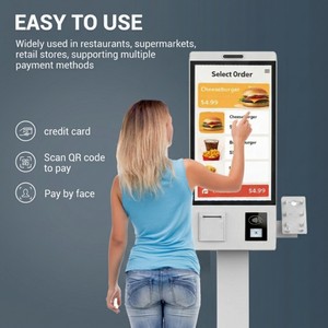Kiosque de <span class=keywords><strong>paiement</strong></span>, supports en libre-Service, écran tactile unique, Machine de caisse, commande de Restaurant, kiosque de commande - Product Image 5