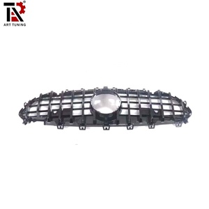 Griglia GT nera lucida e paraurti anteriore a forma di rene per <span class=keywords><strong>CLS</strong></span> classe <span class=keywords><strong>C257</strong></span> realizzato in materiale ABS nuova condizione - Product Image 2