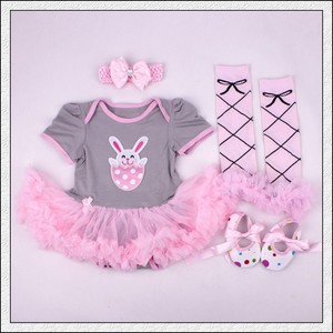 Shopping Online all'ingrosso 1 anno ragazza bambino manica corta <span class=keywords><strong>vestito</strong></span> estivo carino dal fornitore della cina - Product Image 2