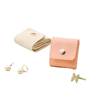 Travel Jewelry Box: Portable Compact & Practical Storage with Dividers for Rings <b>Earrings</b> & Small Jewelry Ideal for Trips - Product Image 4