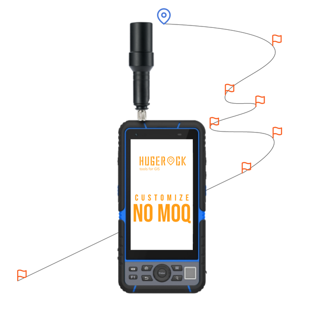 OEM/ODM T60GM Industrial-Grade Android RTK GPS Antenna Satellite Navigation System with Rugged Touch Screen WiFi Available Stock